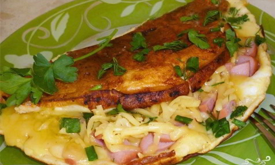 Рецепт яичницы с мукой