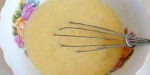 яичница с мукой