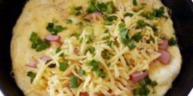 яичница с мукой