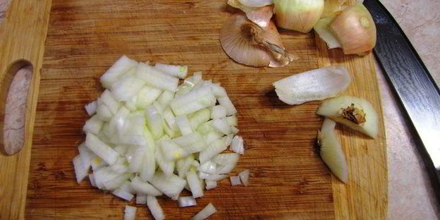 яичница с плоской стручковой фасолью