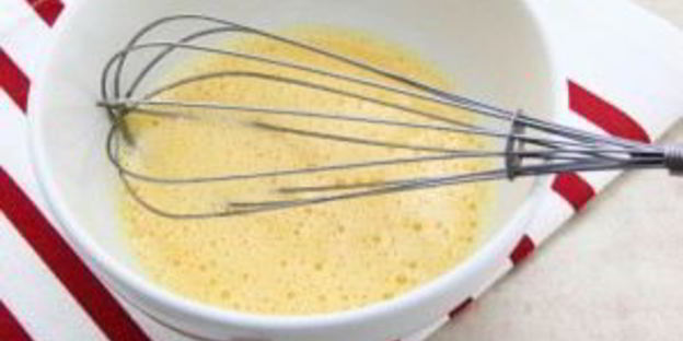 яичница с сыром фета