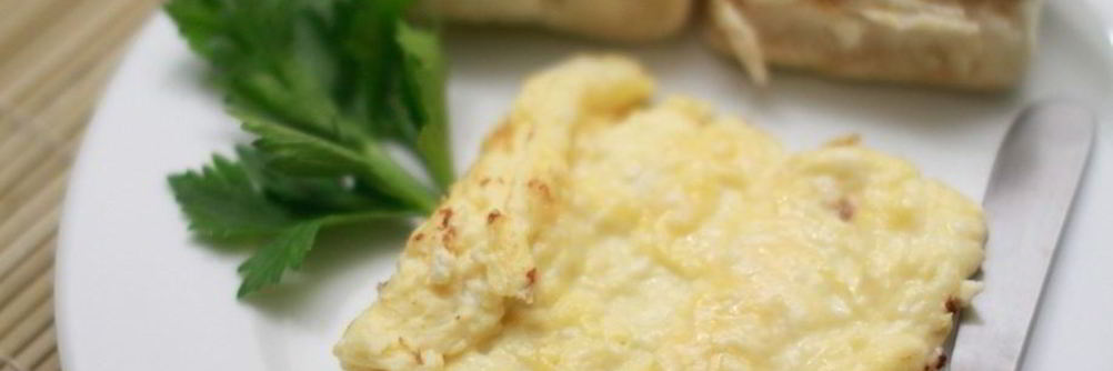 Яичница с сыром в духовке