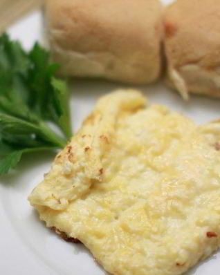 Яичница с сыром в духовке