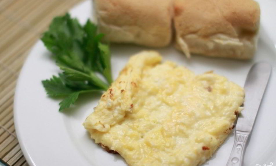 Рецепт яичницы с сыром в духовке