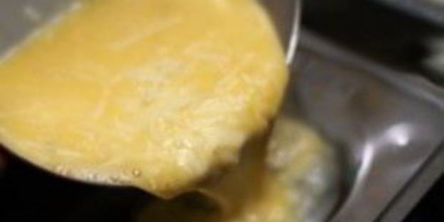 яичница с сыром в духовке