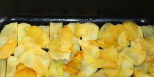 яичница с яблоками