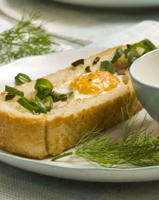 Яичница в чиабатте