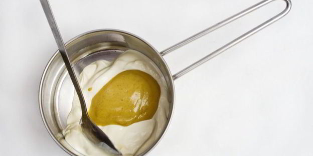 яичница в чиабатте