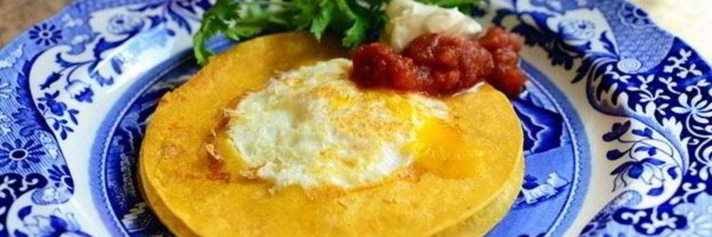 Яичница в тортилье