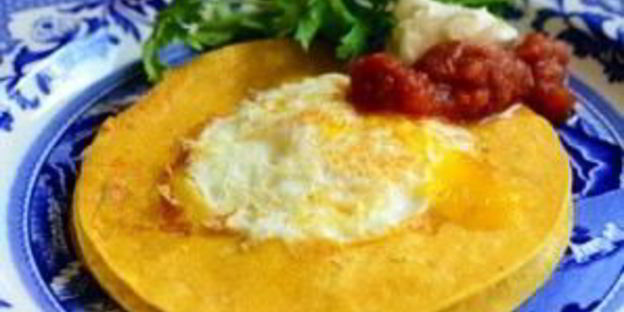 яичница в тортилье