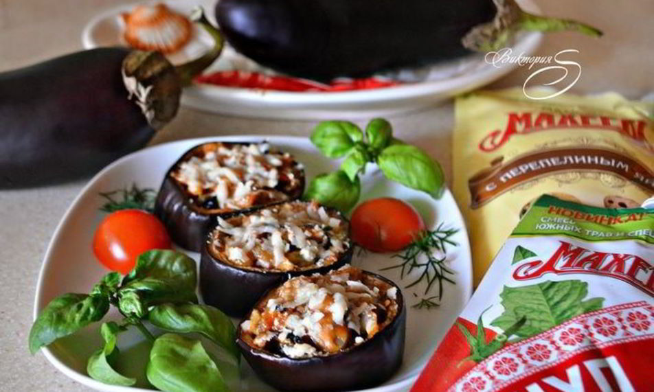 Рецепт закуски из баклажанов с мидиями