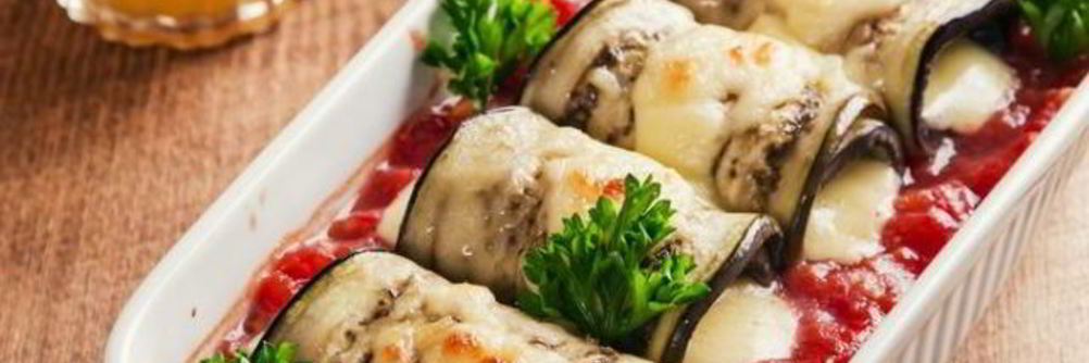 Закуска из баклажанов с сыром