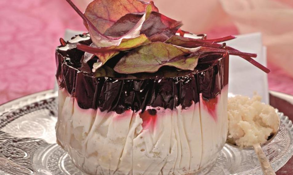 Рецепт закуски из белой рыбы со свеклой