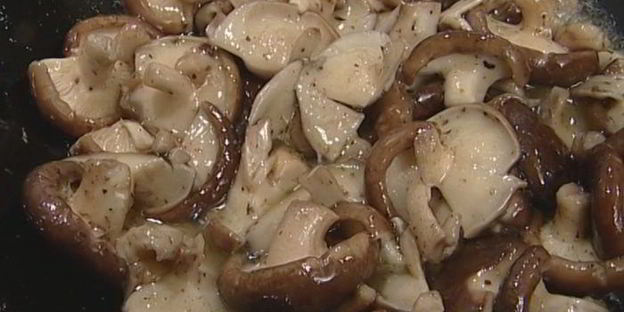 закуска из грибов шиитаке