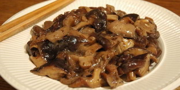 закуска из грибов шиитаке