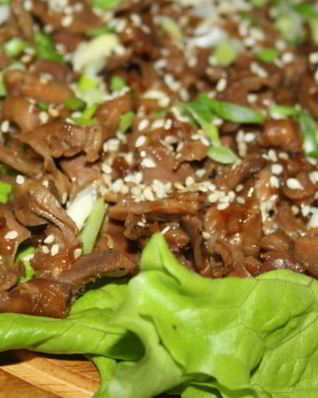 Закуска из куриных желудков