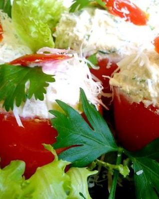 Закуска из помидор