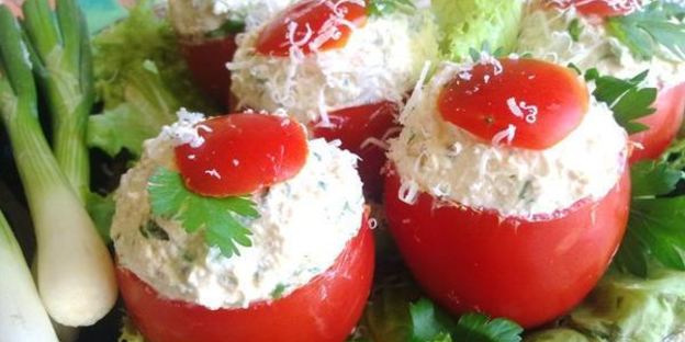 закуска из помидор