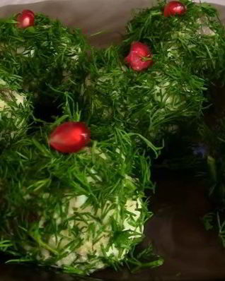 Закуска Изумрудная из сельди