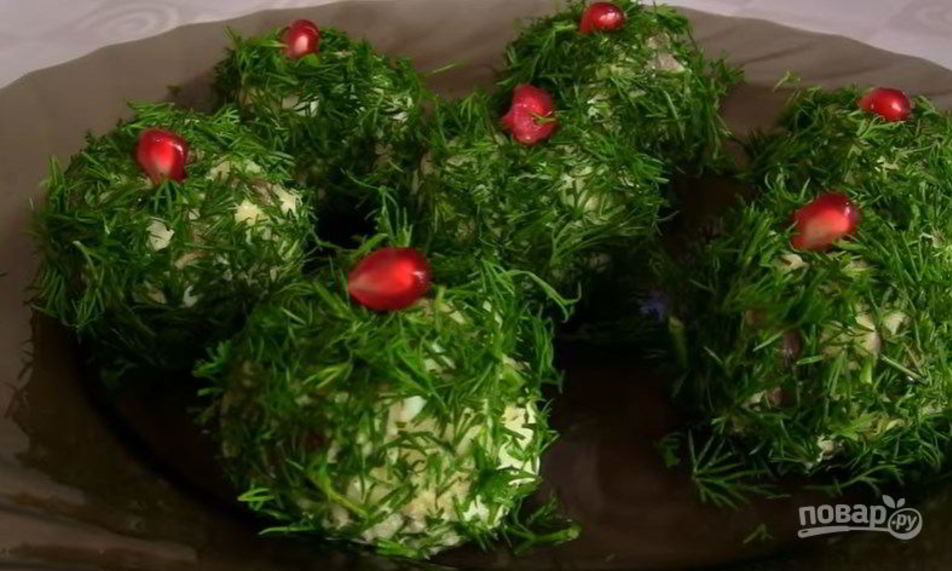 Рецепт закуски изумрудной из сельди