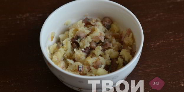 закуска с сельдью