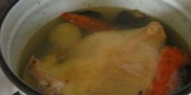 куриное заливное