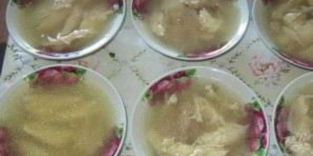 куриное заливное