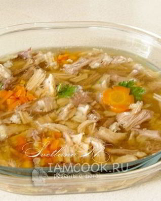 Мясное заливное
