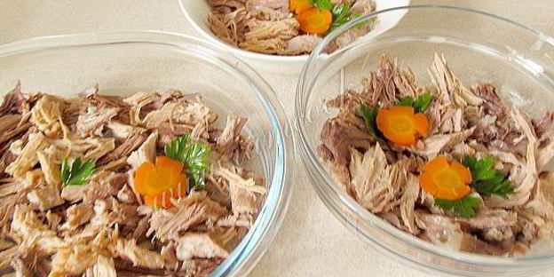 мясное заливное