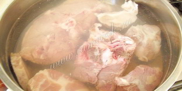 мясное заливное