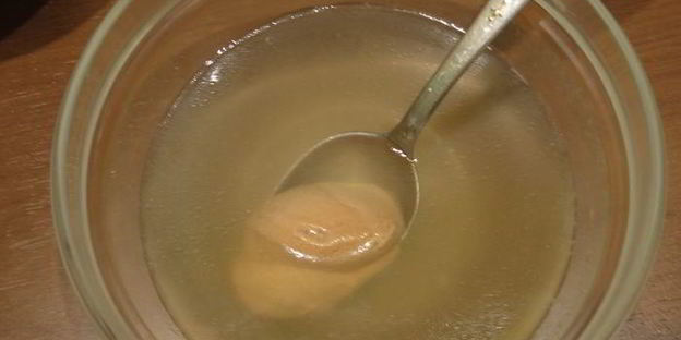 слоеное заливное из языка петушок