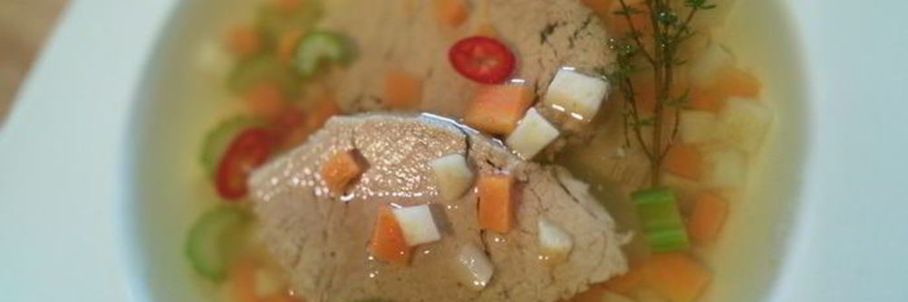 Телячье заливное