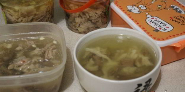 заливное-ассорти из мяса и птицы