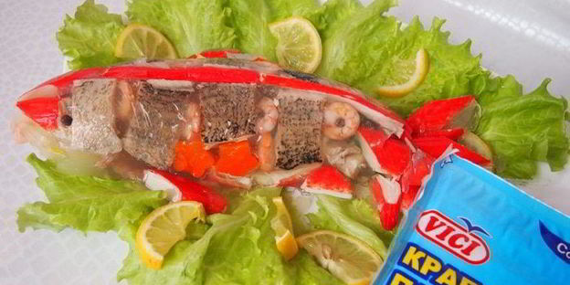 заливное дары посейдона