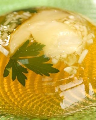 Заливное из белых грибов