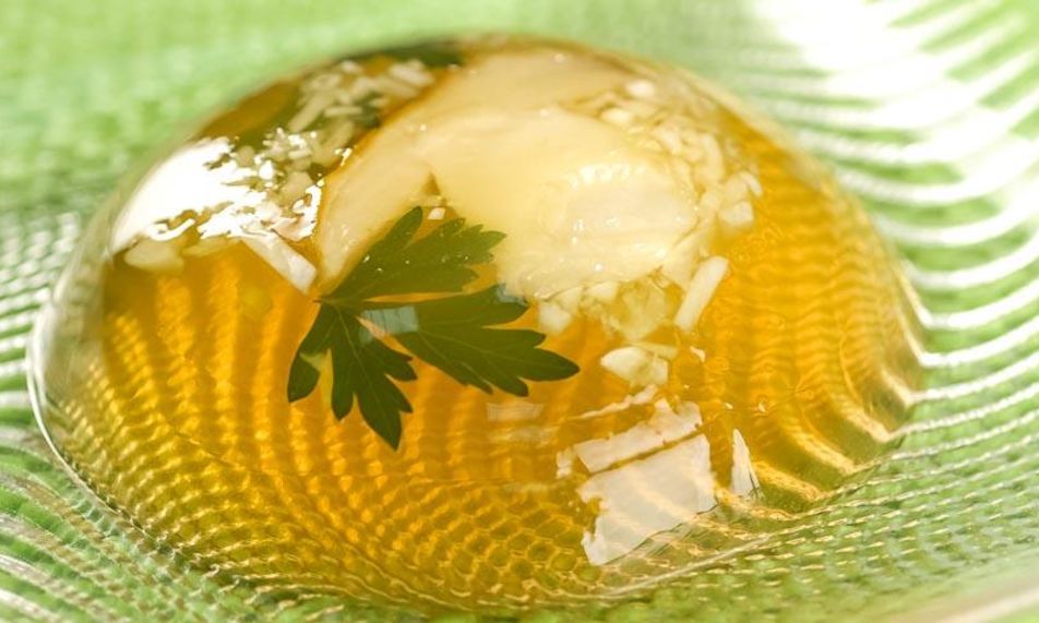 Рецепт заливного из белых грибов