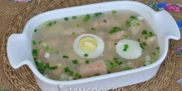 заливное из горбуши