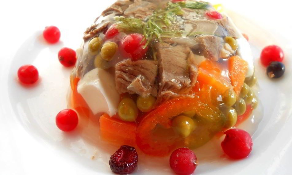 Рецепт заливного из говядины