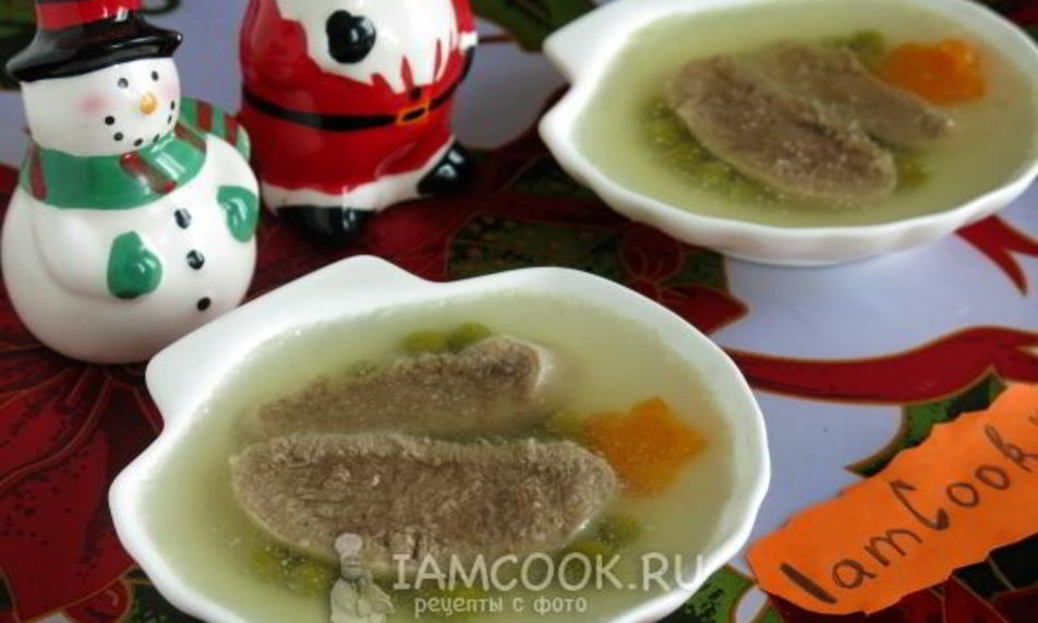 Рецепт заливного из говяжьего языка