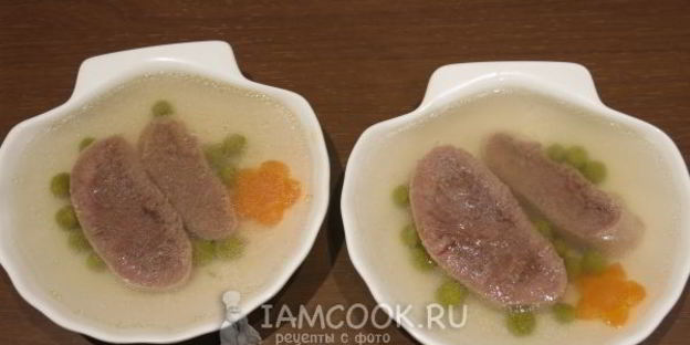 заливное из говяжьего языка