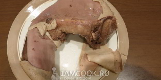 заливное из говяжьего языка