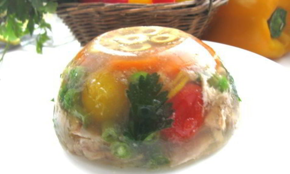 Рецепт заливного из курицы без добавления желатина