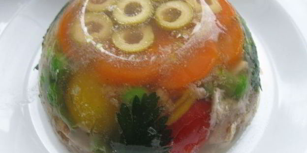 заливное из курицы без добавления желатина
