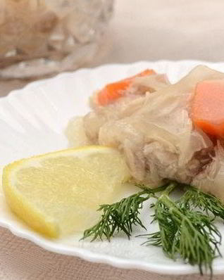 Заливное из курицы в мультиварке