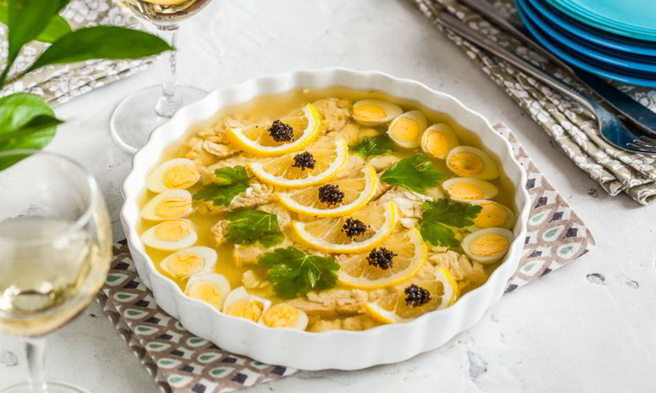 Рецепт заливного из осетра