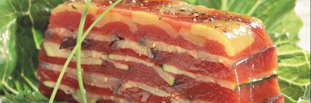 Заливное из овощей