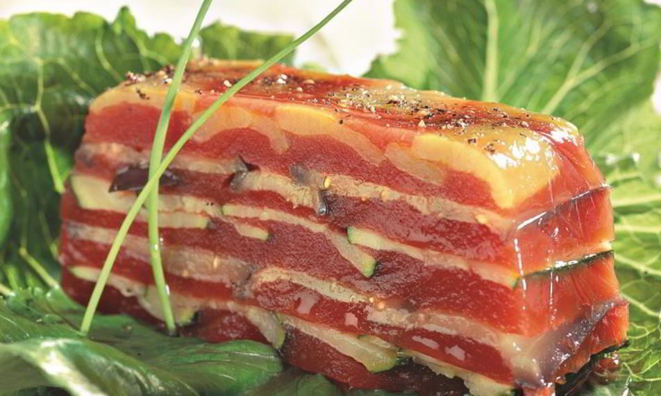 Рецепт заливного из овощей