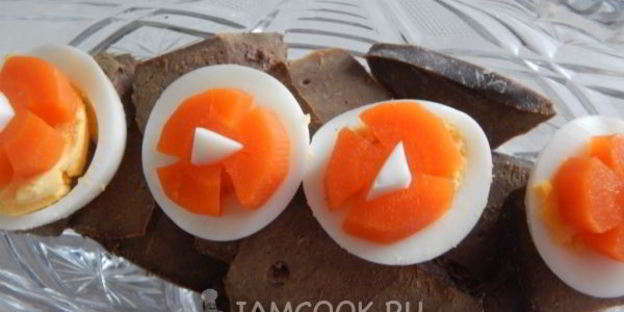 заливное из печени