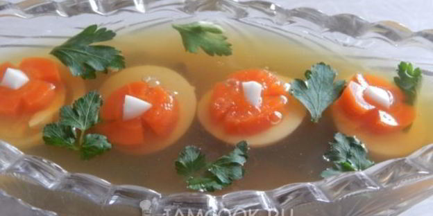 заливное из печени