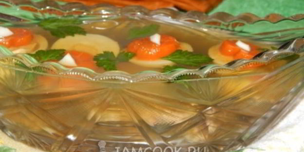 заливное из печени